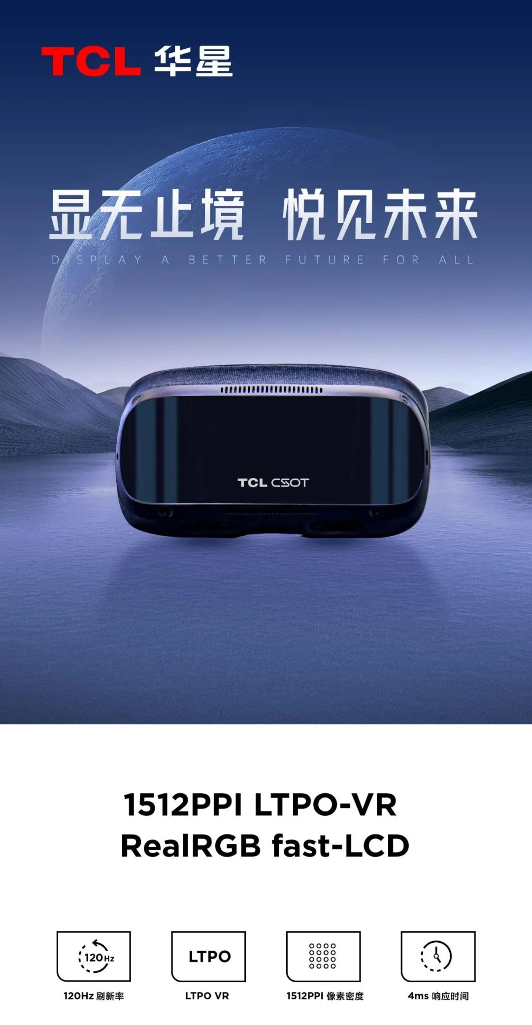 TCL華星LTPO VR技術突破，助力全新虛擬現實領域創新
