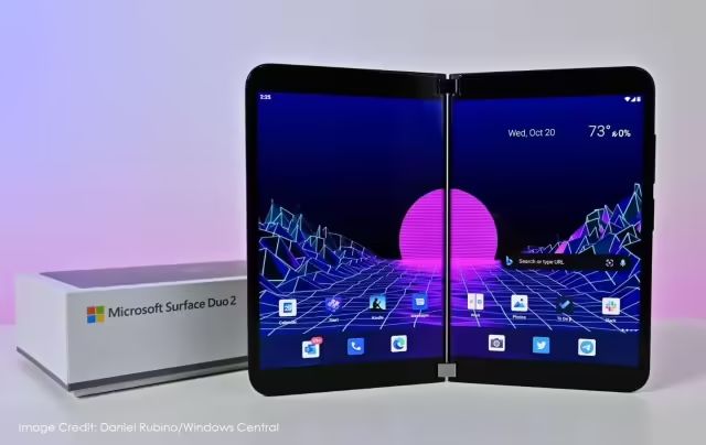 微軟新 Surface 可折疊手機專利獲批